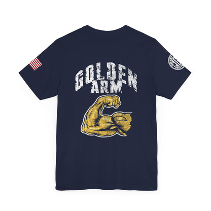 GOLDEN ARM TEE - Iron Grit Apparel