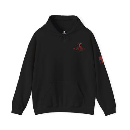 BLOOD MONEY HOODIE - BLACK - Iron Grit Apparel