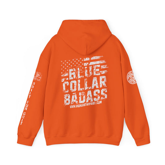 BLUE COLLAR BADASS HOODIE