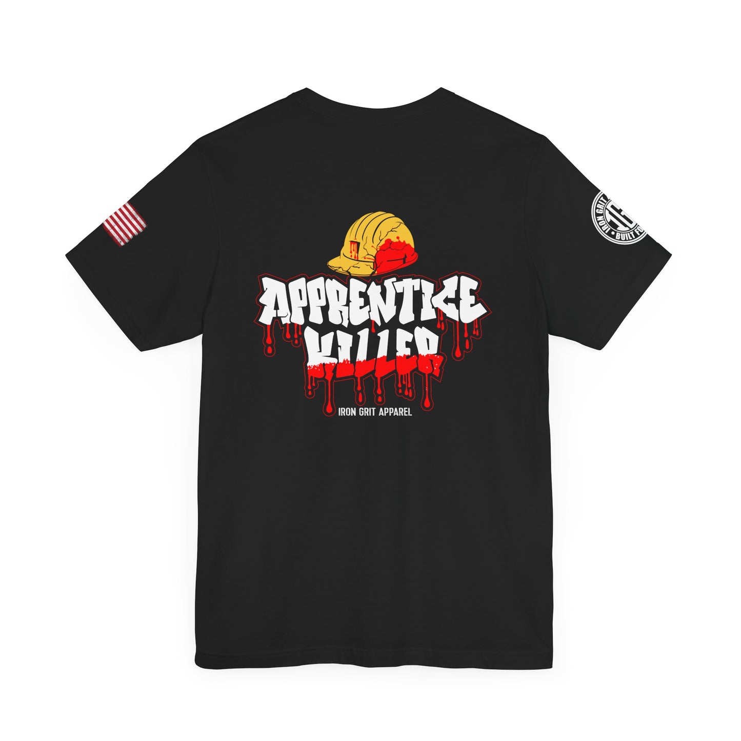 APPRENTICE KILLER TEE - BLACK - Iron Grit Apparel