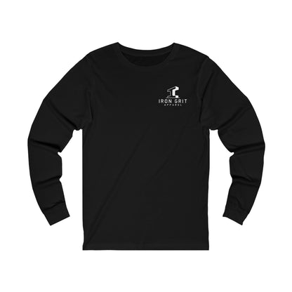 BLOOD MONEY LONG SLEEVE - BLACK - Iron Grit Apparel