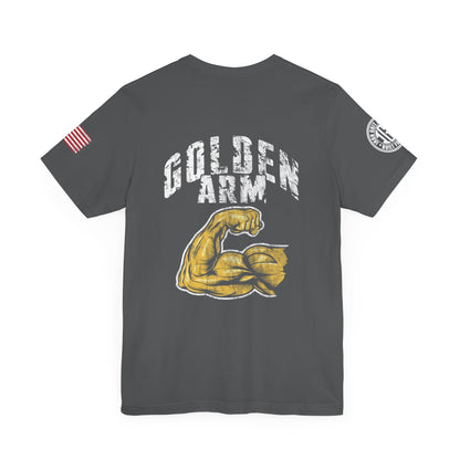 GOLDEN ARM TEE - Iron Grit Apparel